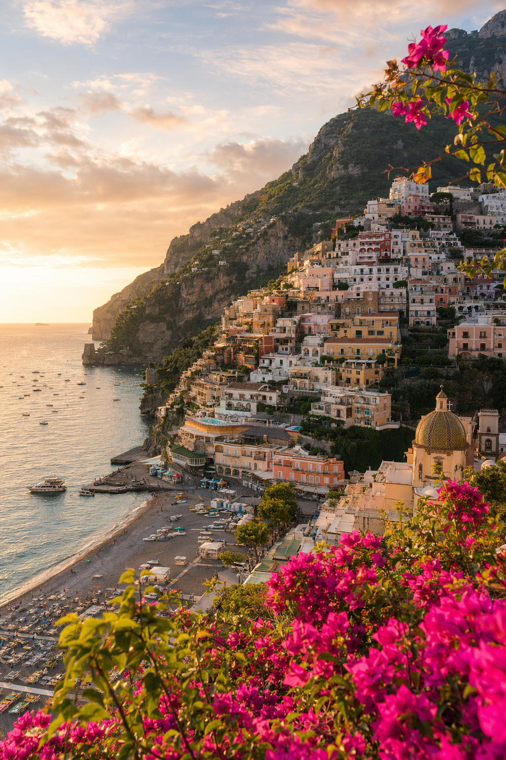 Positano on the Amalfi Coast